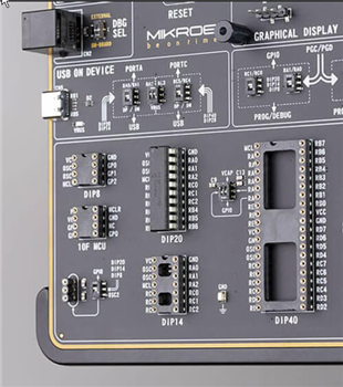 Mikroe MIKROE-3614 EasyPIC v8 Development Board